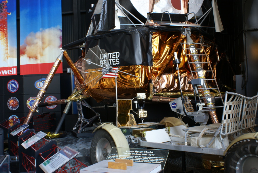 Lunar Module (Davidson Center) descent stage at U.S. Space & Rocket Center