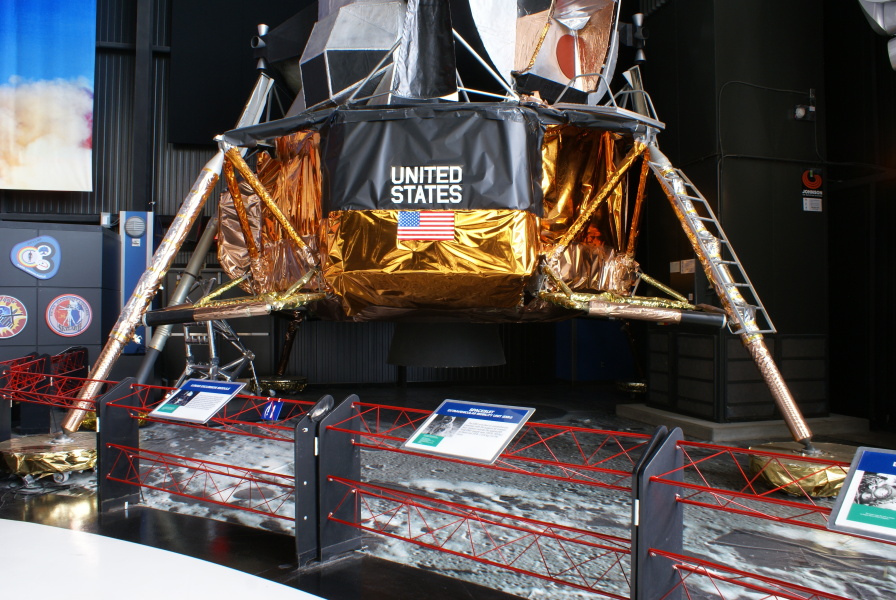 Lunar Module (Davidson Center) descent stage at U.S. Space & Rocket Center