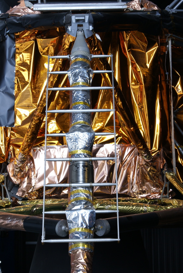 Lunar Module (Davidson Center) ladder at the U.S. Space and Rocket Center