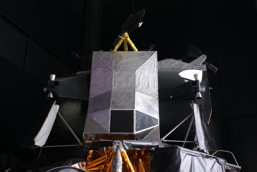 Lunar Module (Davidson Center) ascent stage at U.S. Space & Rocket Center
