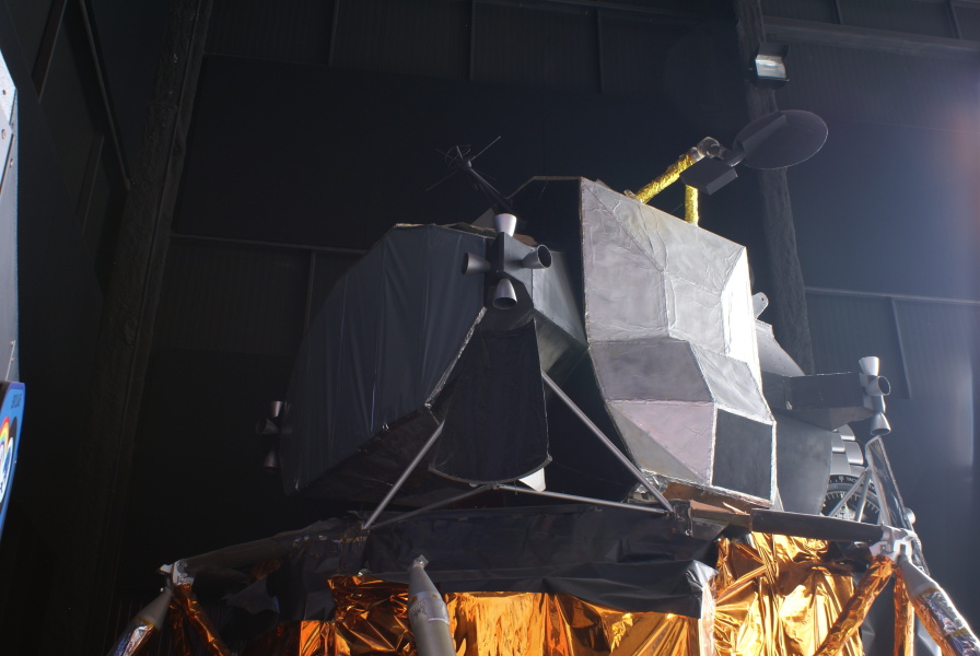 Lunar Module (Davidson Center) ascent stage at U.S. Space & Rocket Center