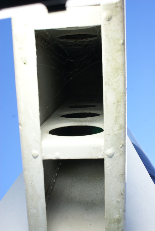 Air rudder on Mercury-Redstone Booster at U.S. Space and Rocket Center