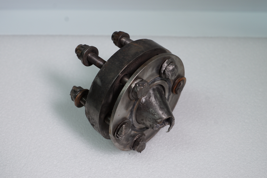 Jeff Bezos recovered Apollo 11 F-1 Rocket Engine Tubing Flange at U.S. Space & Rocket Center