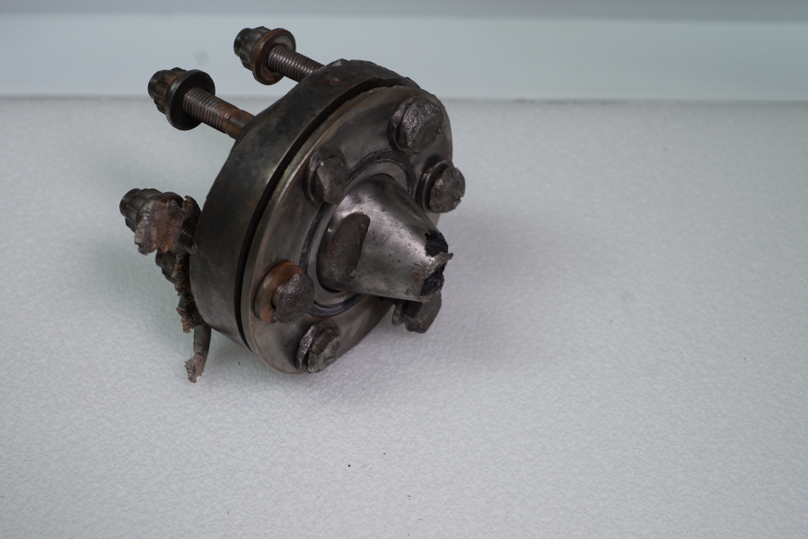 Jeff Bezos recovered Apollo 11 F-1 Rocket Engine Tubing Flange at U.S. Space & Rocket Center