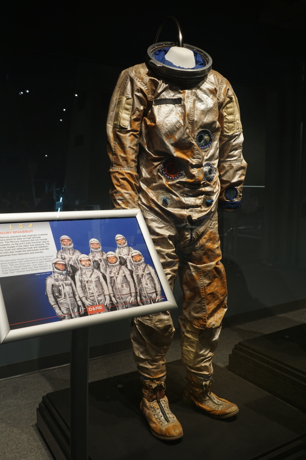 Gemini G2C Suit (Charles Laine) at U.S. Space & Rocket Center