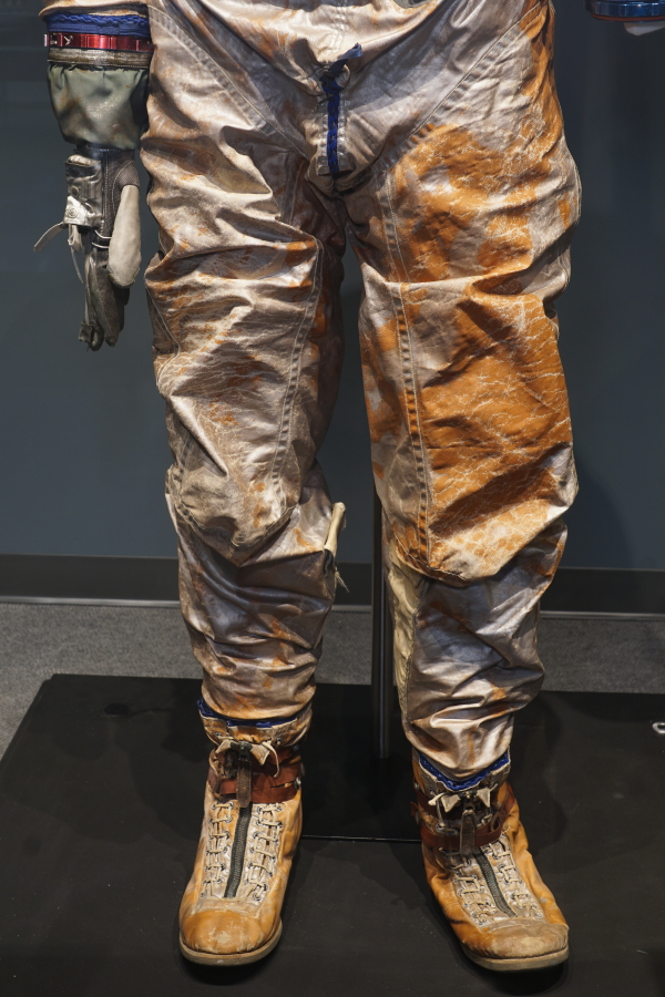 Legs of Gemini G2C Suit (Charles Laine) at U.S. Space & Rocket Center