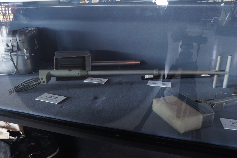 Long Lunar Sample Tongs at U.S. Space & Rocket Center