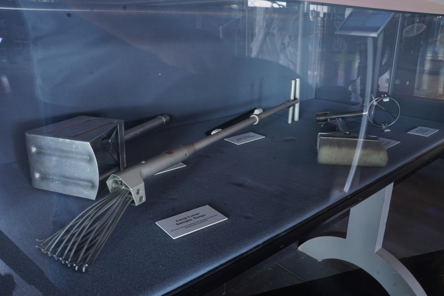 Long Lunar Sample Tongs at U.S. Space & Rocket Center