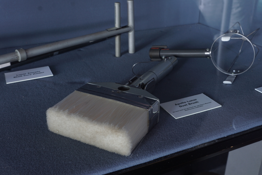 Apollo Lunar Dust Brush at U.S. Space & Rocket Center
