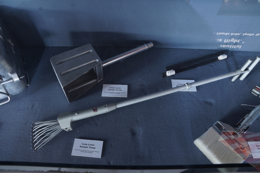 Long Lunar Sample Tongs at U.S. Space & Rocket Center