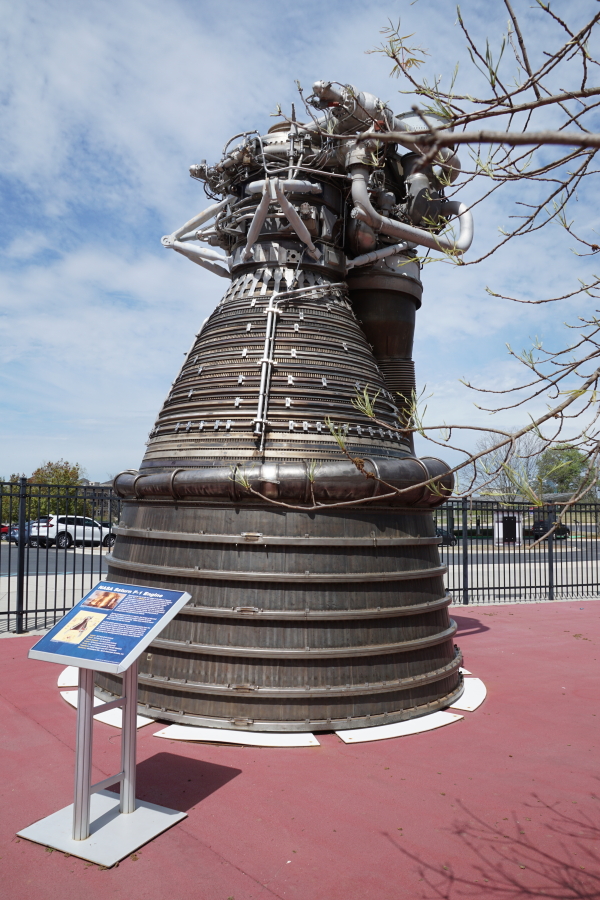 F-1 Engine (Outdoors) at U.S. Space & Rocket Center