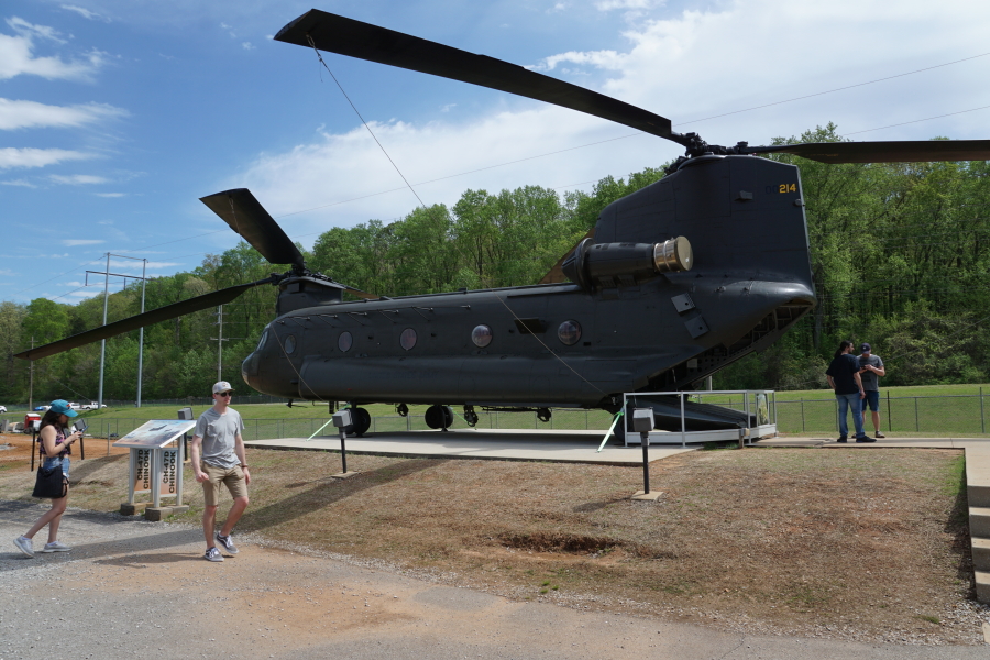 Chinook Helicopter at U.S. Space & Rocket Center