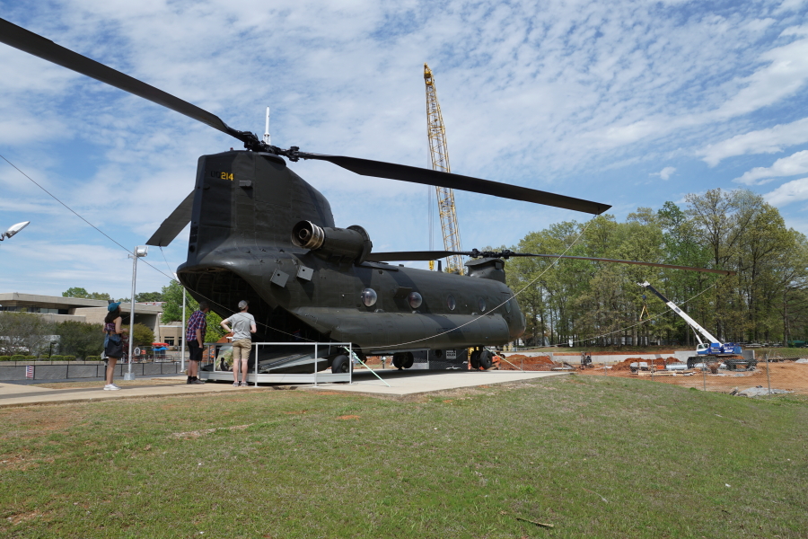 Chinook Helicopter at U.S. Space & Rocket Center