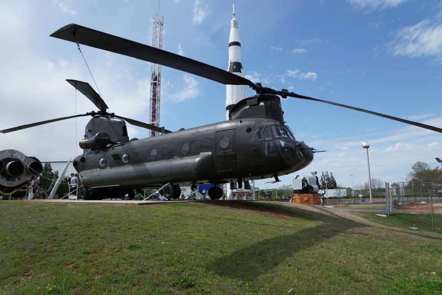 Chinook Helicopter at U.S. Space & Rocket Center