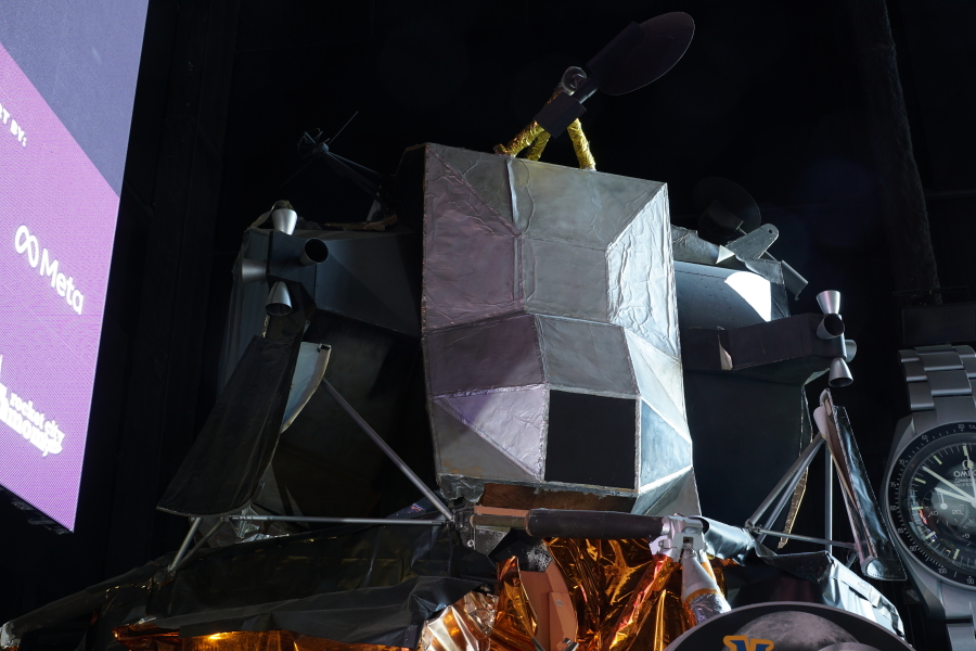 Lunar Module (Davidson Center) ascent stage at U.S. Space & Rocket Center