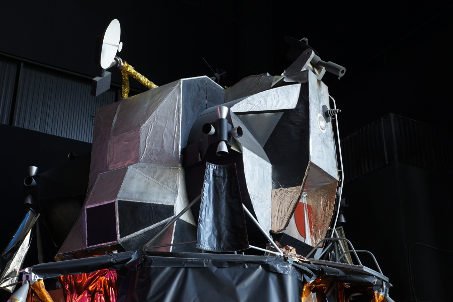 Lunar Module (Davidson Center) ascent stage at U.S. Space & Rocket Center