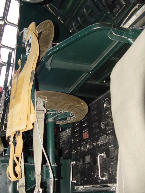 Radio operator's station in Wings of Freedom B-24 Interior