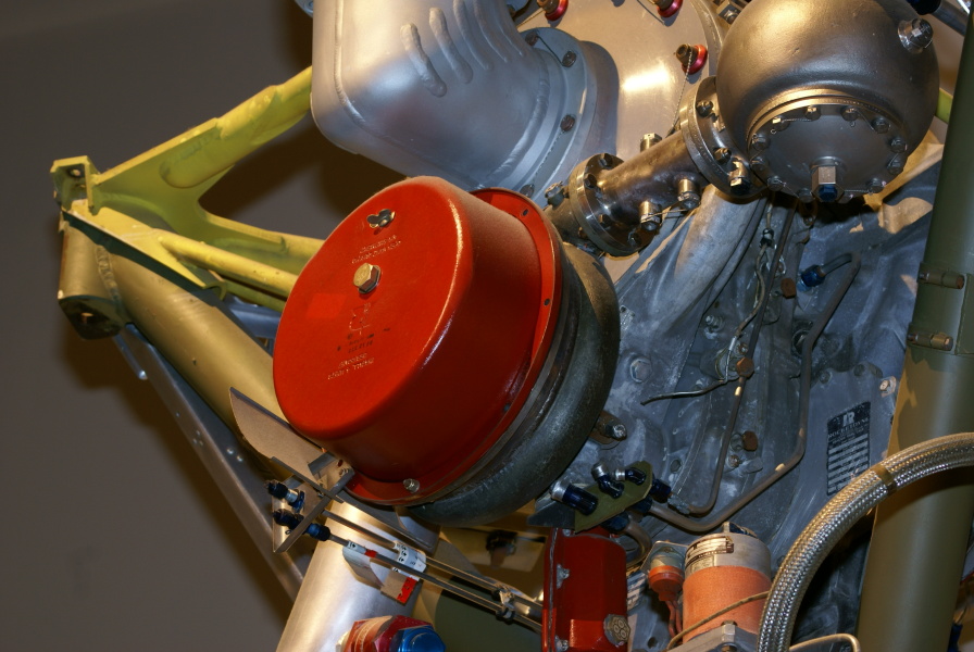 S-3D/LR-79 Engine turbine at Air Force Museum
