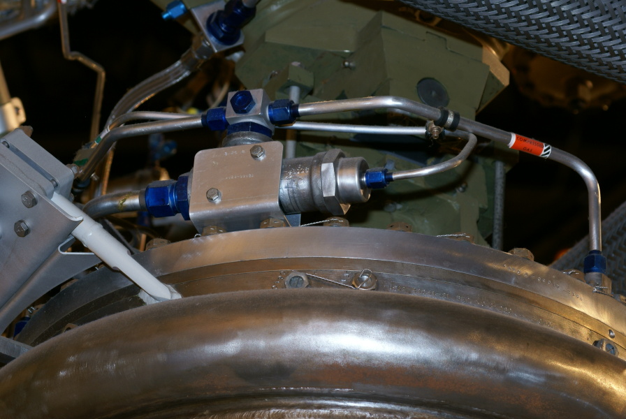 S-3D/LR-79 Engine pressure regulator at Air Force Museum