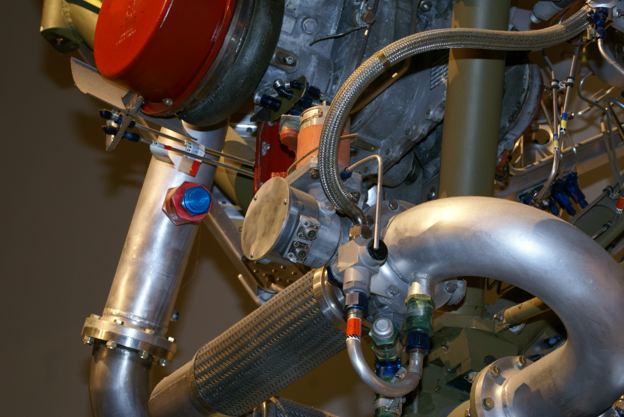 S-3D/LR-79 Engine main LOX valve at Air Force Museum