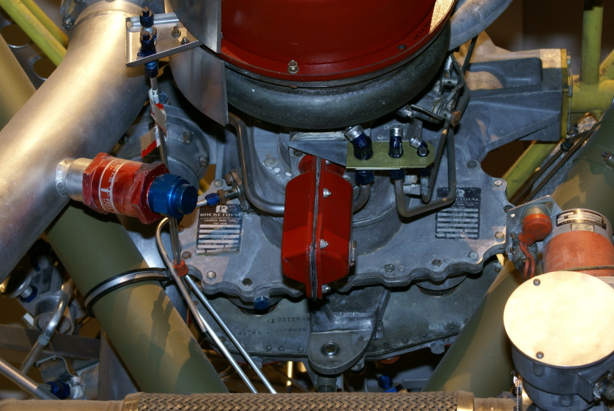 S-3D/LR-79 Engine turbopump gearbox at Air Force Museum